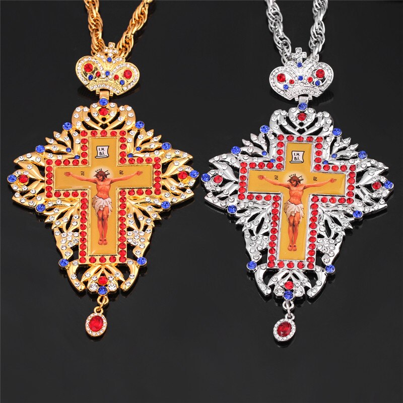 Croix d&#39;ornement gothique, croix pectorale, pour les religieuses, église, décoration