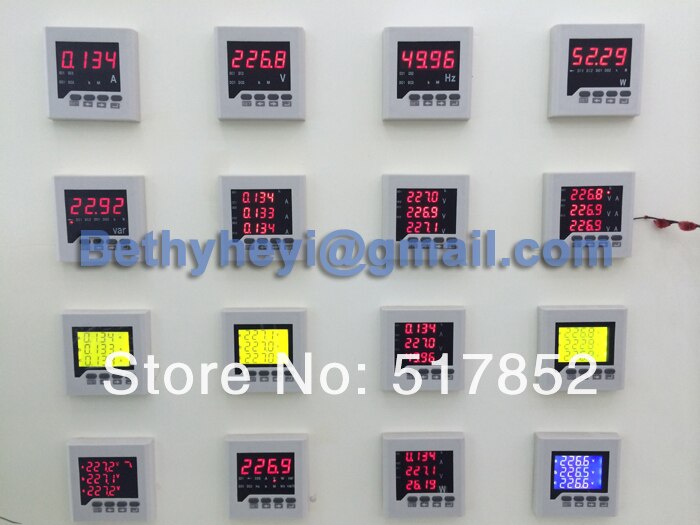 Single phase digital active power meter LED power meter