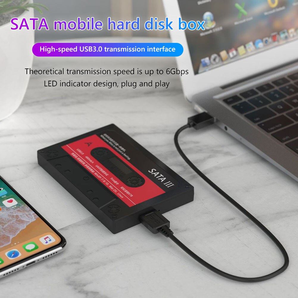 2.5 tommer usb 3.0 sata hdd ssd ekstern harddisk kabinet sata usb 3.0 harddisk disk 6 gbps 6tb solid state disk til bærbar pc