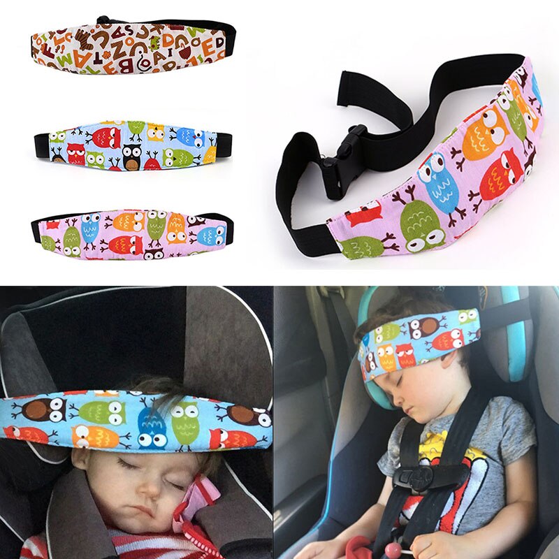 1pc baby børn barn bilsæde sikkerhed søvn lur hovedrem støtte hvile fastholder rejse sikkerhedssele bælte justerbar