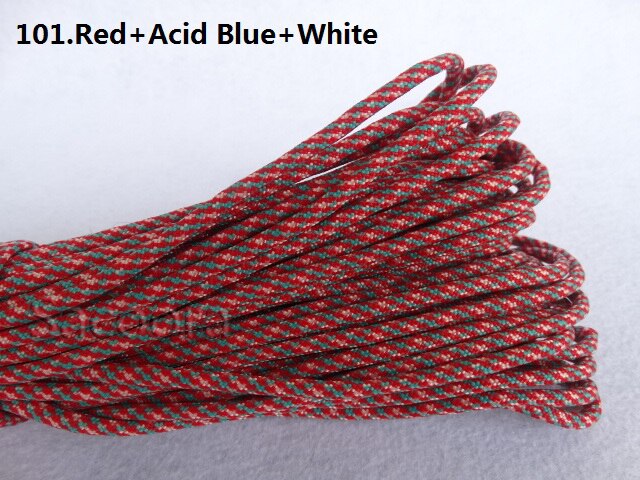 1pcs Christmas Series 550 Paracord Parachute Cord Lanyard Mil Spec Type III 7 Strand Core 100 FT Christmas: PA-101