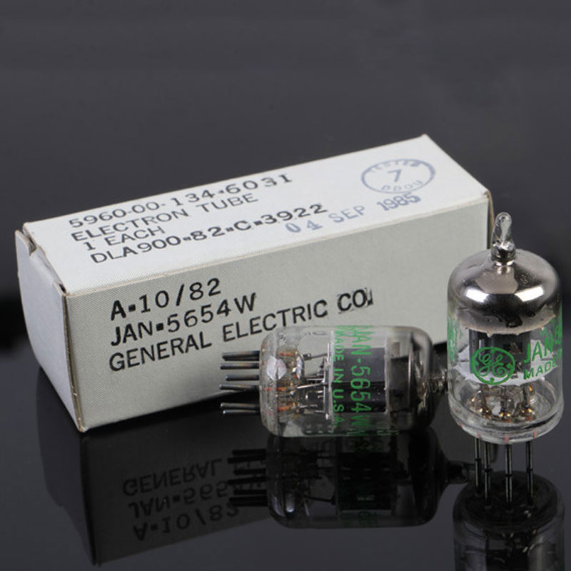 Válvula de tubo de vacío, 2 uds., Nueva US GE 5654W, reemplaza 6J1 / 6m1 / EF95 / 403A / 6AK5 / 403B / CV4010 para preamplificador