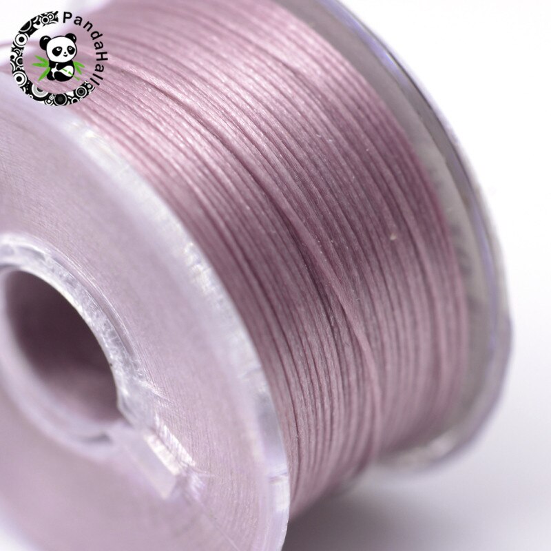 50yards/roll 0,1mm Spezielle Beschichtete Polyester Themen Für Seed Perlen Schmuck Perlen Cords DIY, Die Entdeckungen: OldRose