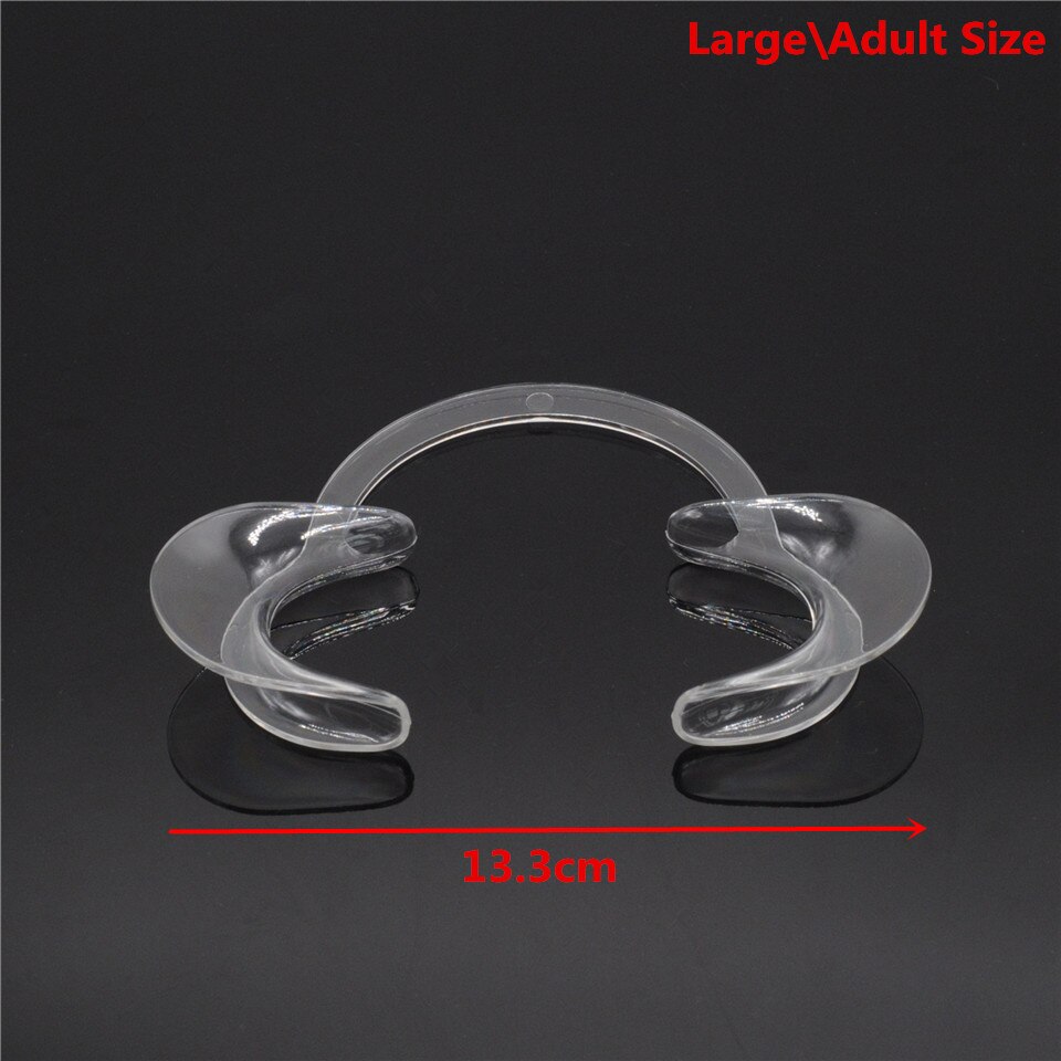 Dentysta Lab Item Oral Cheek Lip Retractor Opener &amp; Mouth Prop Bite Rubber Opener: 5pcs type E