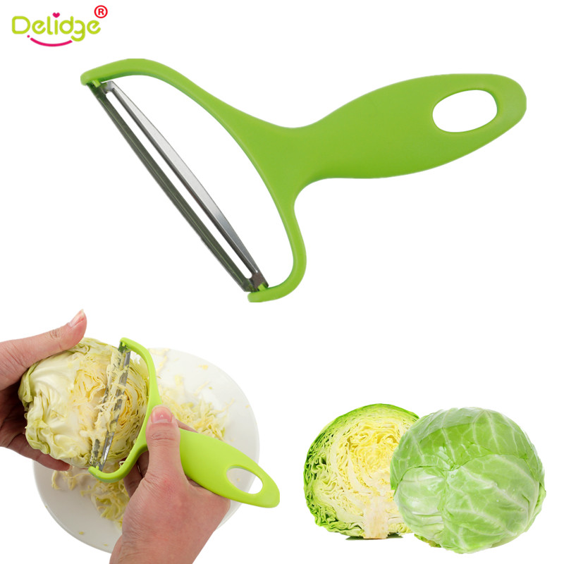 Delidge 1 pc Dunschiller Rvs Paarse Kool Salade Maken Gereedschap Fruit Dunschiller Gereedschap Keuken Accessoires