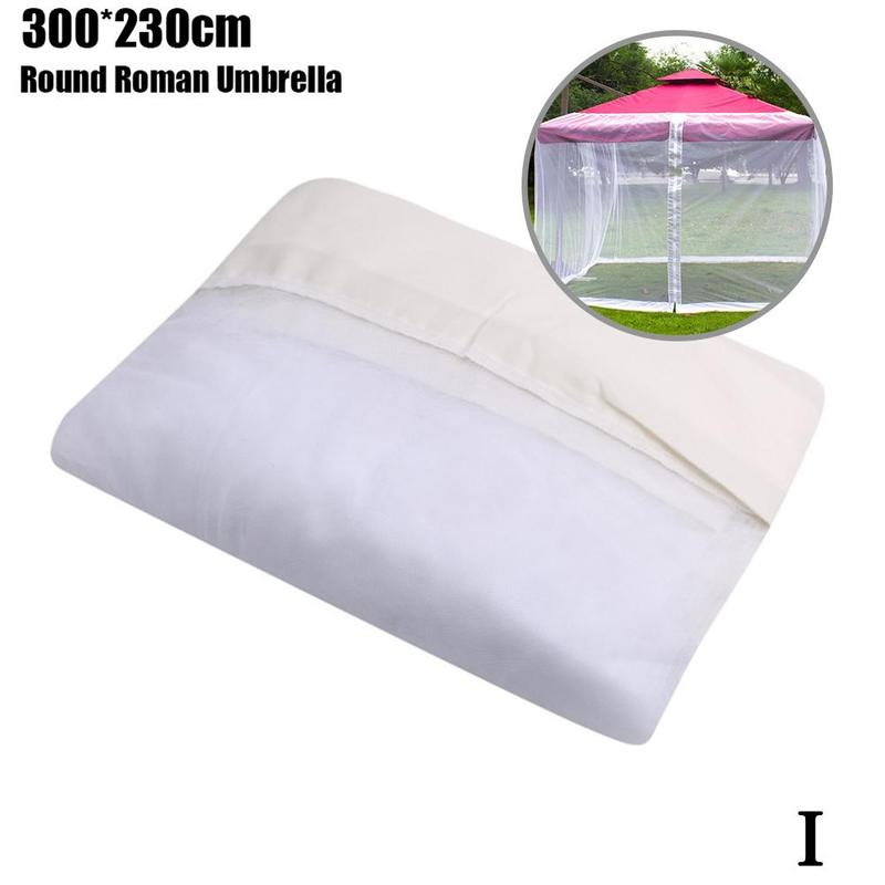 Mosquito Net Outdoor Patio Umbrella Net Cover Roman Free Installation Anti-mosquito Umbrella Umbrella Straight X2B9: I