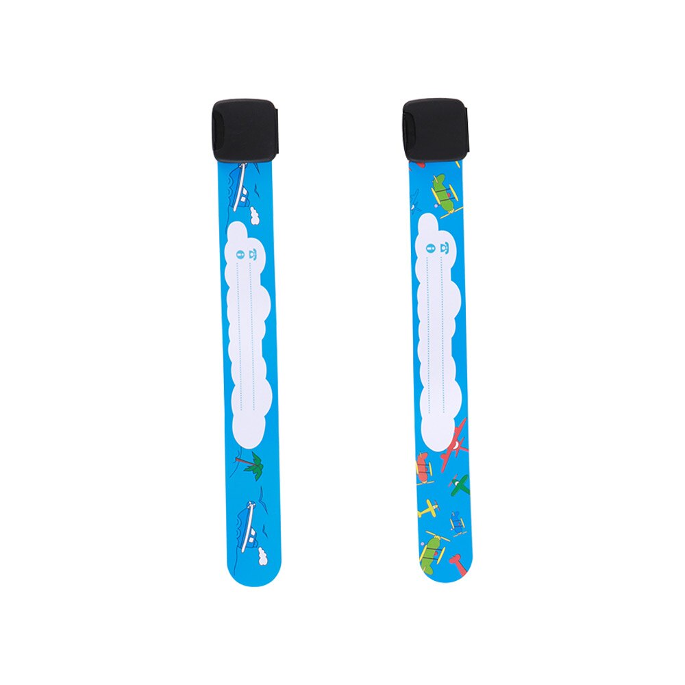 8Pcs/Lot Identity Kids Bracelet Waterproof Adjustable Safety ID Wristband for Children Travel Outdoor Anti-lost Wrist Strap
