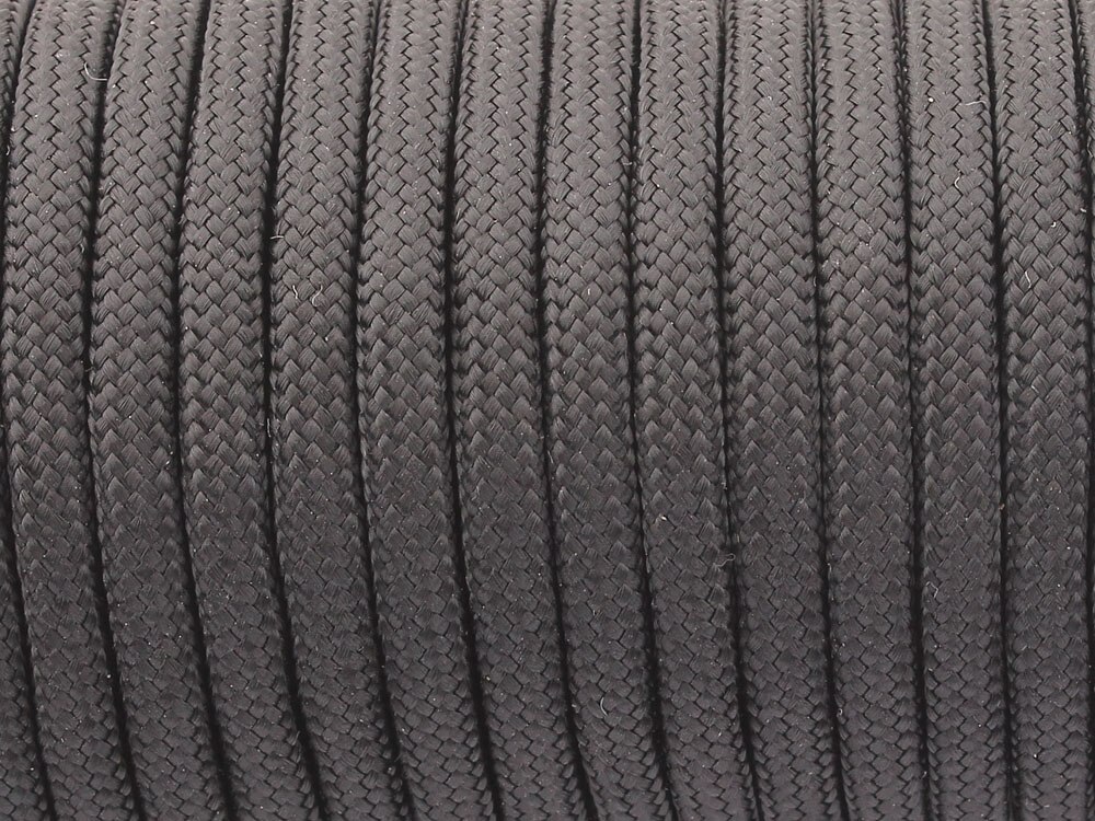 CAMPINGSKY Paracord 550 Parachute Cord Lanyard Tent Rope Guyline Mil Spec Type III 7 Strand 100FT For Hiking Camping: black / 10m