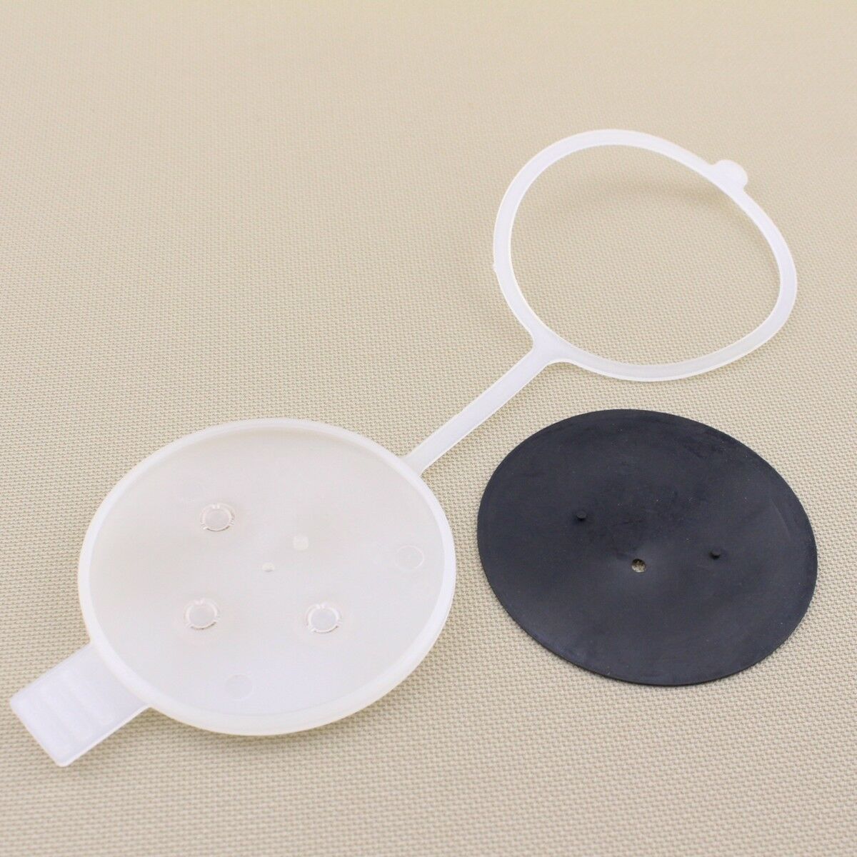 Plastic Washer Tank cap Reservoir Replacement Fluid White Parts Practical