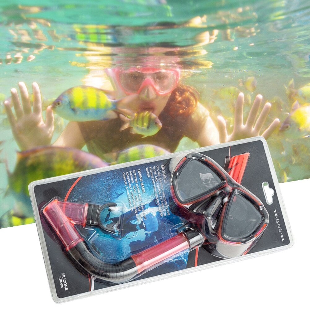 Spiegel Lens Duikbril Professionele Duiken Maskers Snorkelen Set Anti-Fog Bril Bril Zwemmen Vissen Zwembad Apparatuur