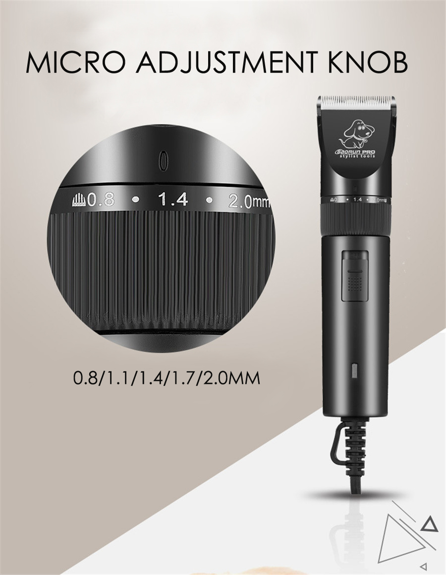 Pet Clipper Scissors Dog Cattle Rabbits Shaver 20W High Power Pets Grooming Electric Hair Trimmer Cutting Machine