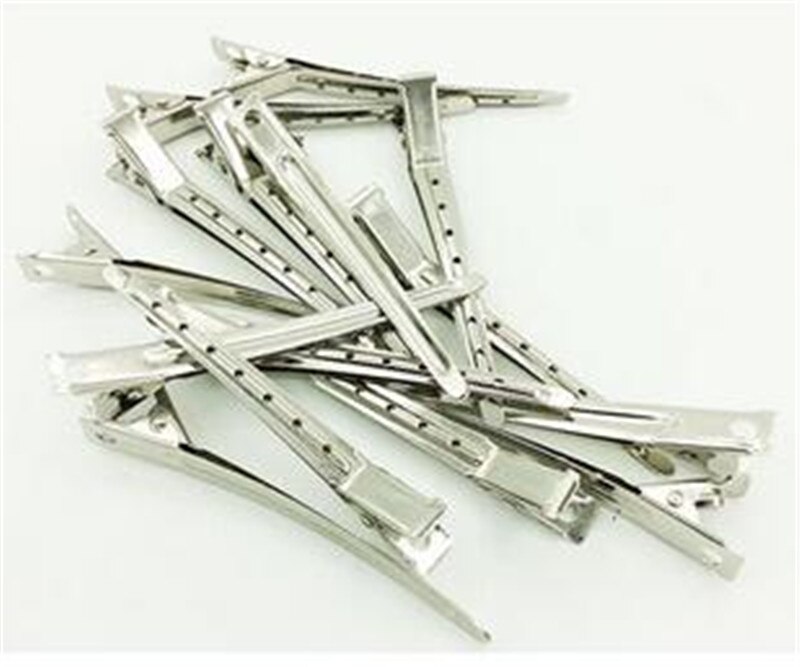 10 Stuks Professionele Salon Roestvrij Hair Clips Hair Styling Gereedschap Diy Kappers Haarspelden Haarspeldjes Hoofddeksels Accessoires