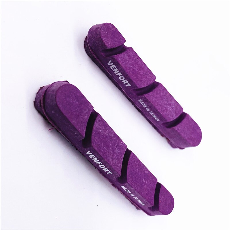 VENFORT road bike brake carbon wheels brakes pads Cork brake pade wheels pads carbon rim use v brake