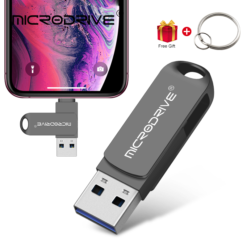 USB Stick i-flash drive for Apple ipad iphone 7/8/15/X usb flash drive 32GB/64GB/128GB/256GB pendrive high speed u disk