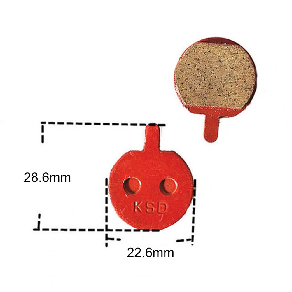 1 paio pastiglie freno per bicicletta MTB pastiglie freno idrauliche per bici MTB bicicletta da strada nessun rumore pastiglie freno resistenti agli urti pastiglie freno per bicicletta