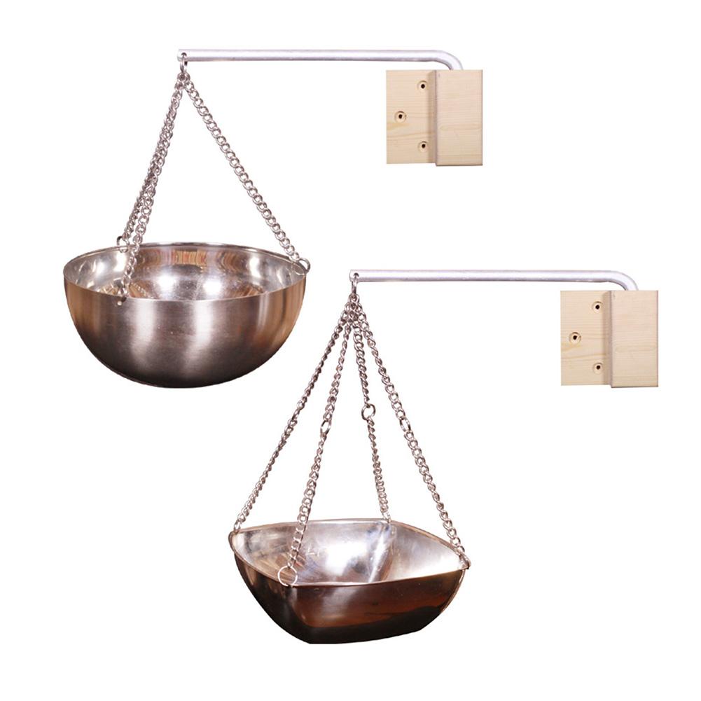 Sauna aromaterapi oliekop rustfrit stål æterisk olie holder skål til sauna og spa tilbehør firkantet runde 120ml 200ml