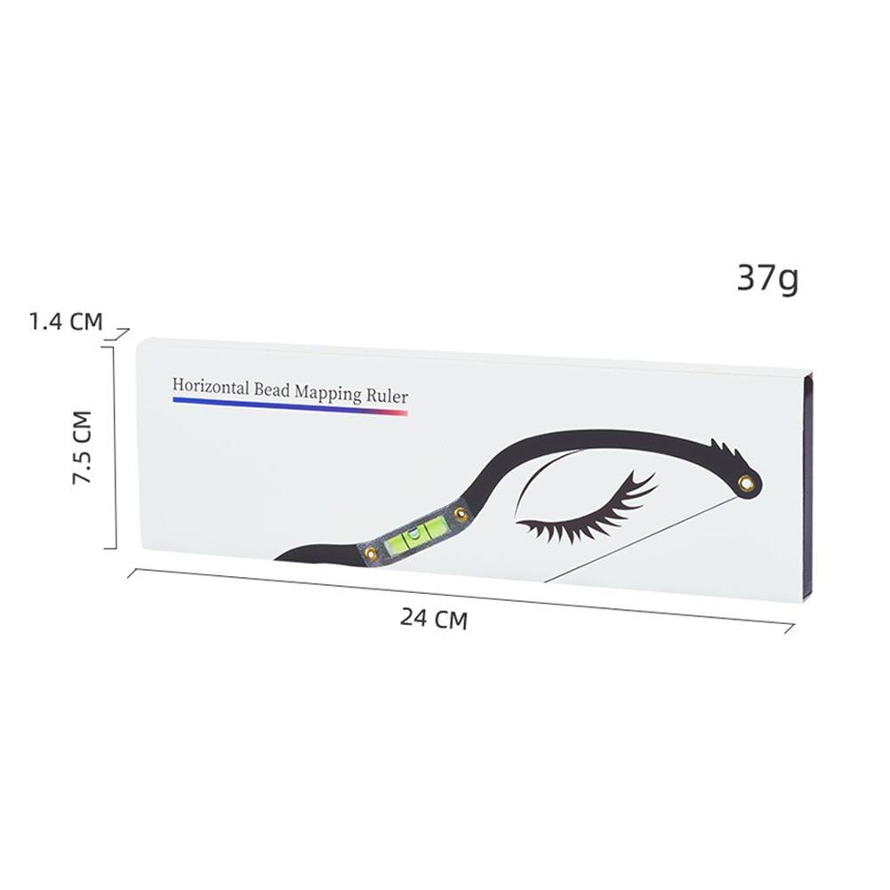 BellyLady righello per sopracciglia trucco permanente Microblading rapporto righello per sopracciglia misura fai da te