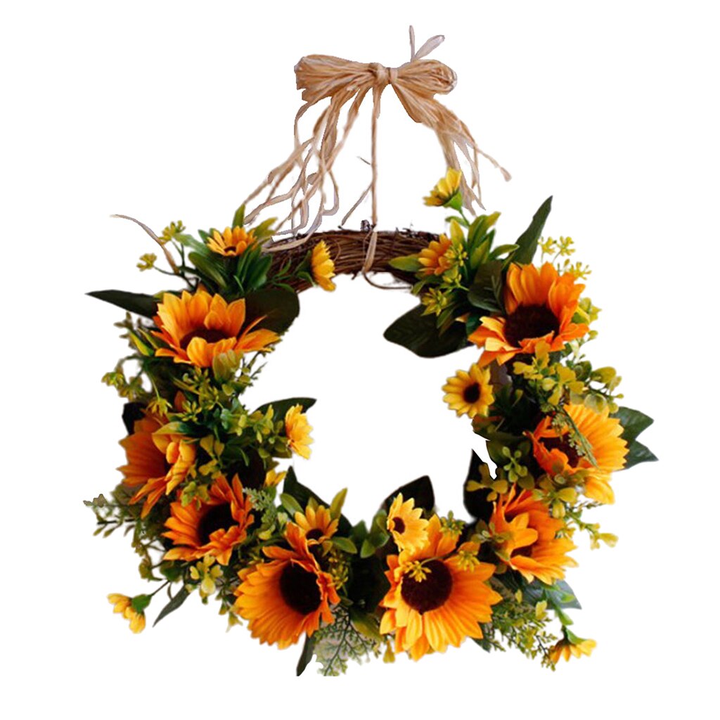 Artificial Wreath Summer Fall Large Wreaths Spring All Year Around