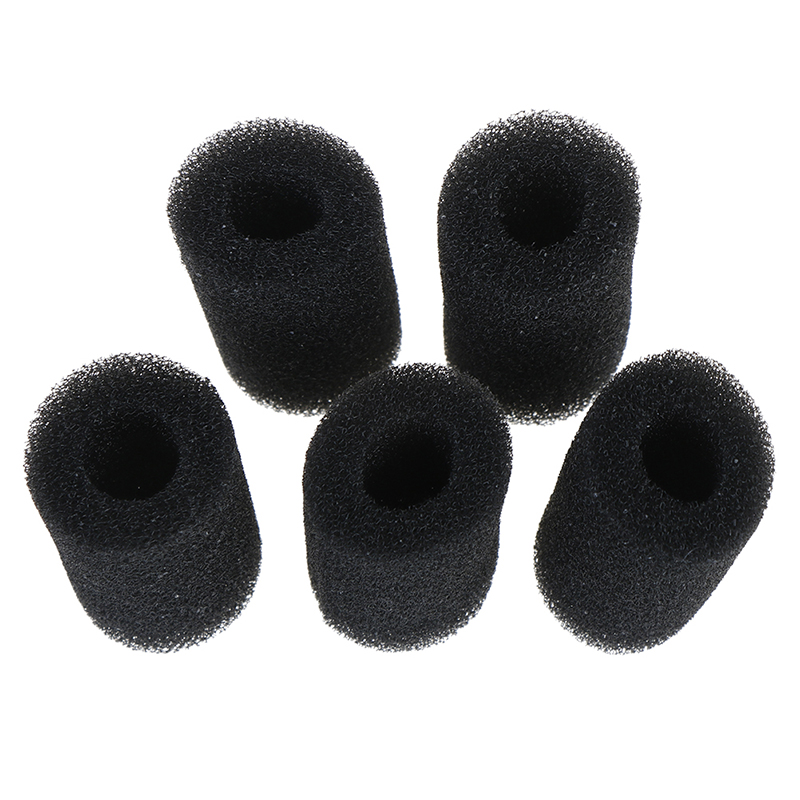5 Stücke Schwamm Aquarium Filter Schutz Abdeckung Für Aquarium Einlass Teich Schwarz Schaum 15mm Schiff