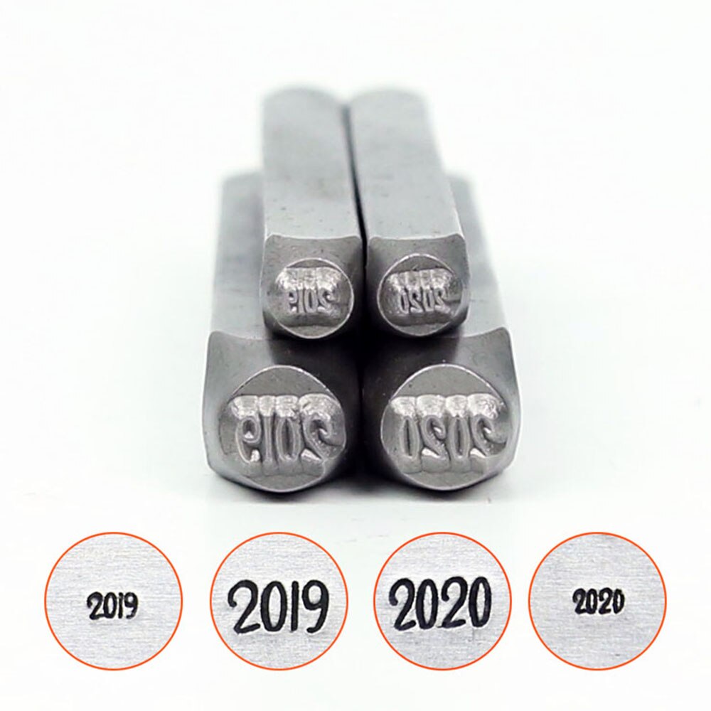 to Year Metal Jewelry stamps,DIY Bracelet/jewelry symbols steel stamp,3/6MM