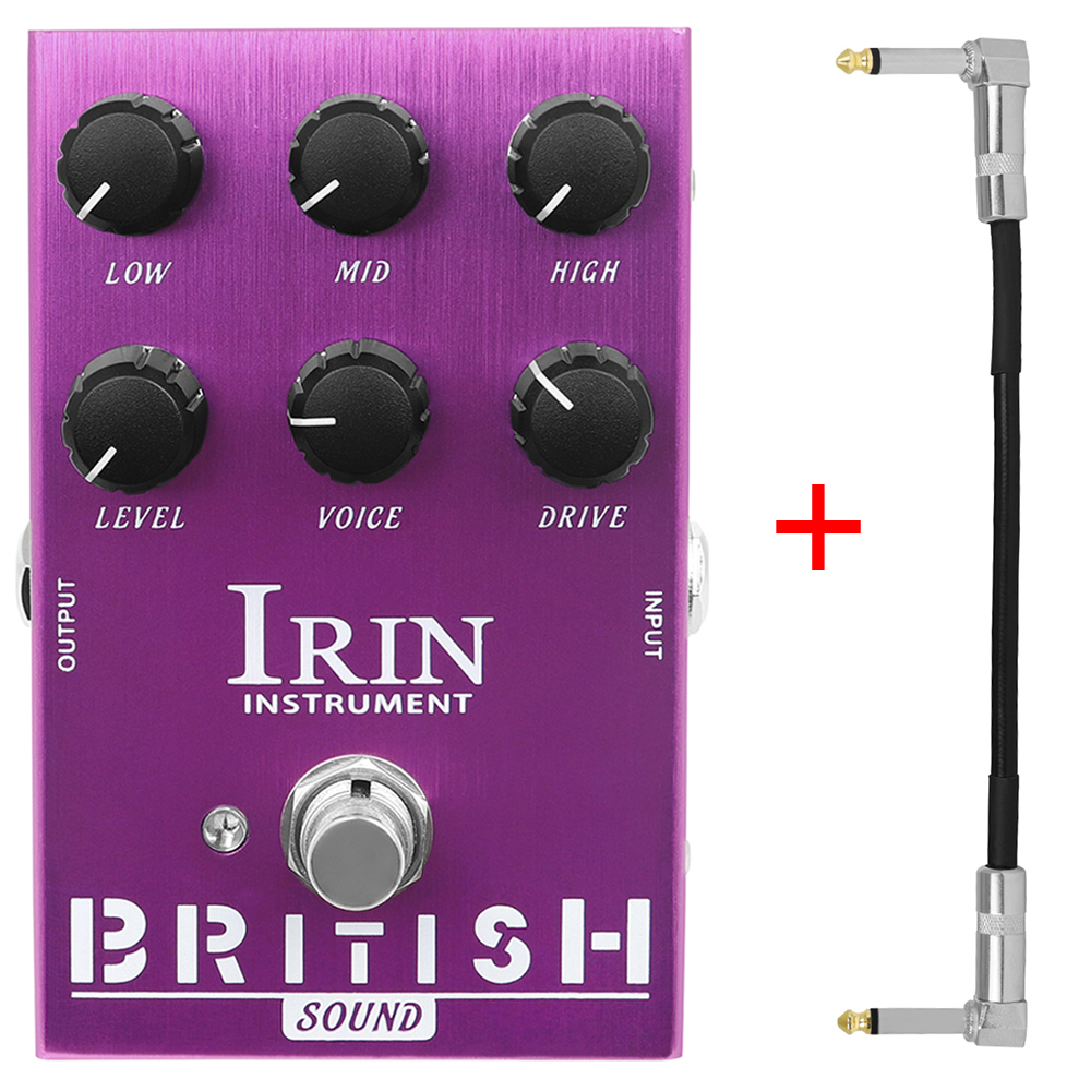 IRIN Electric Guitar Effects Pedal ZIP AMP TAICHI TAUREN UZI AMERICAN AC TONE CALIFORNIA BRITISH EXTREME MAXIMUM Band Controller: WHITE
