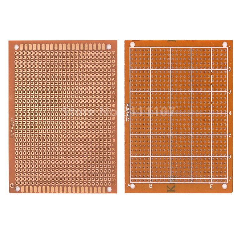 10db / Szett 5x7cm DIY Prototype Papír PCB Universal Kísérlet Matrix - Foto 9