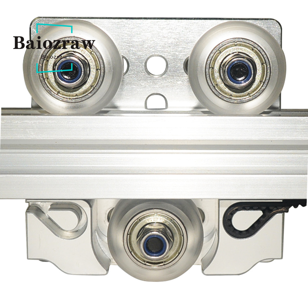 3D Printer Part Openbuilds V Gantry Plat Set T3x65.5x65.5 Pulley Suites for / 2040 V-slot Aluminum Profiles Wheels