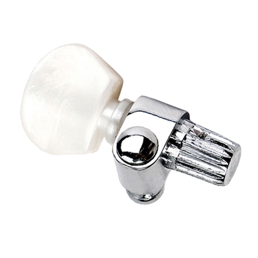 5th Banjo Geared Tuner Tuning Keys Peg Machine Heads w/Pearl Button