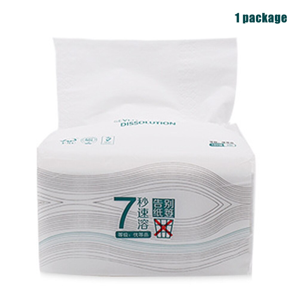 Clean Soft Paper Extraction Tissue Wood Pulp Paper 150 Pumping 3-ply for Home Office Toilet @LS: 1