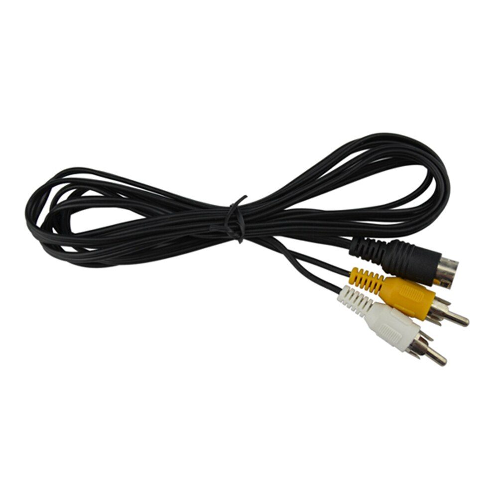 3Pin For Sega Genesis 2 Audio Video AV Cable Cord RCA Cable for Mega Drive MD 2