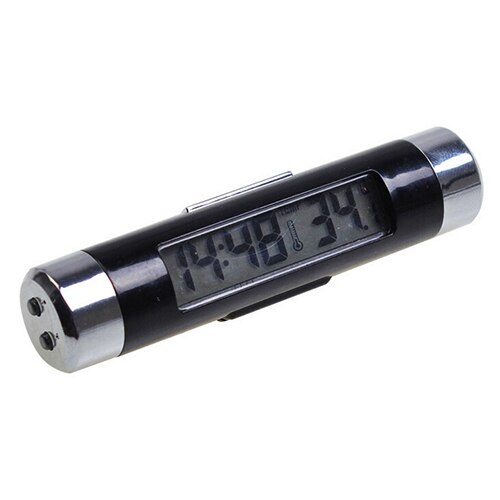 ! Digitale Thermometer Clip-on LCD Auto Automotive Digitale Klok Elektronische Backlight Display Thermometer Gereedschap