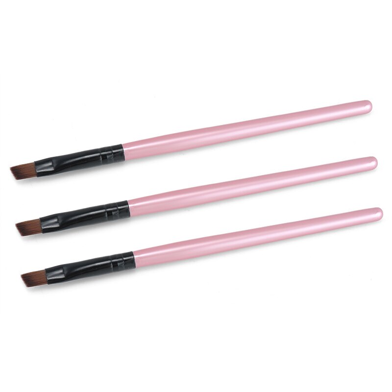 Juego de brochas para cejas, conjunto de 3 unidades de brochas para ojos, máscara de sombra de ojos, pinceles para mezclar, pinceles de maquillaje H517: H518