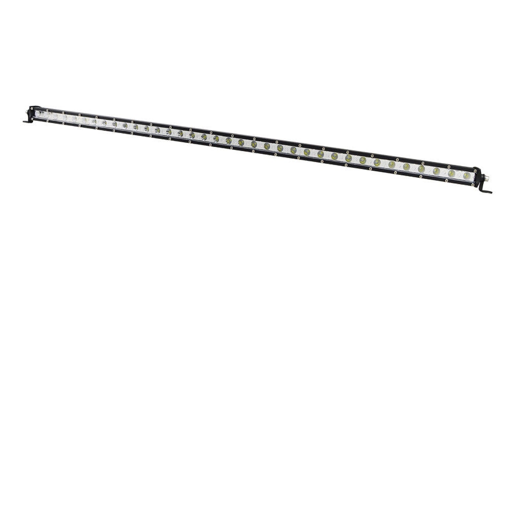 Barra de luz LED delgada de una hilera, 7/13/20/25/32/38 pulgadas, 120W, 150W, 180W, todoterreno, para camión, SUV, ATV, 12V, 24V