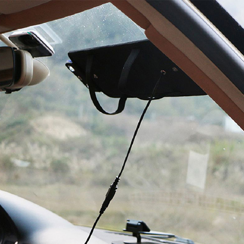 ALLPOWERS Portable Solar Car Battery Charger Automatic 18V 12V 5W Solar Panel Charger Battery Maintainer Boat Motorcycle