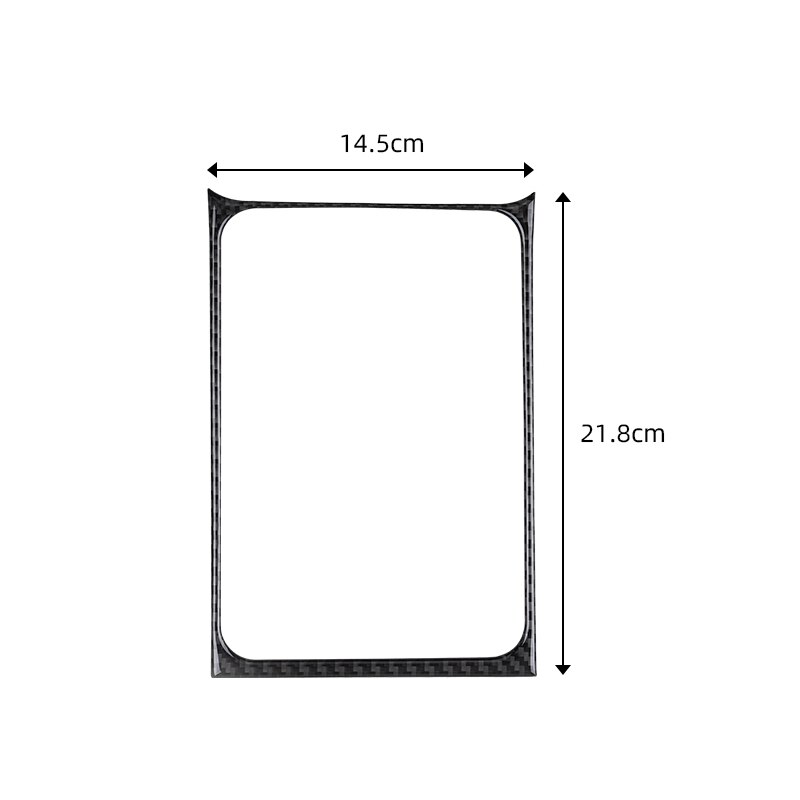 Center Console Cup Holder Decorative Frame Trim For Volkswagen VW Golf 8 MK8 Car Interior Accessories