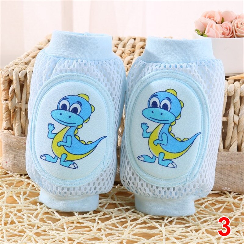 Children Knee Pads Baby Breathable Mesh Baby Crawling Knee Protective Pads Brace YH-17