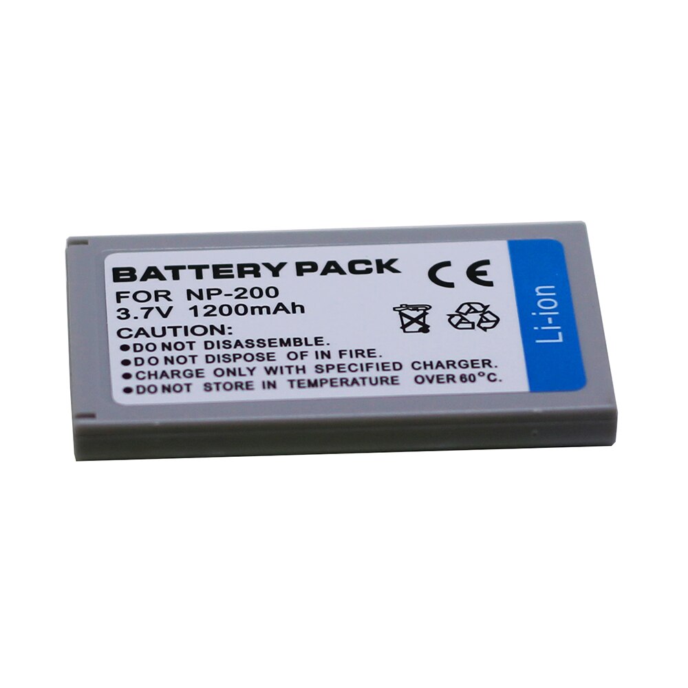 3Pcs 1200mAh NP-200 NP200 lithium batteries NP 200 Digital Camera Battery NP 200 For KonicaMinolta DiMAGE Xg X Xi Xt X20 X21