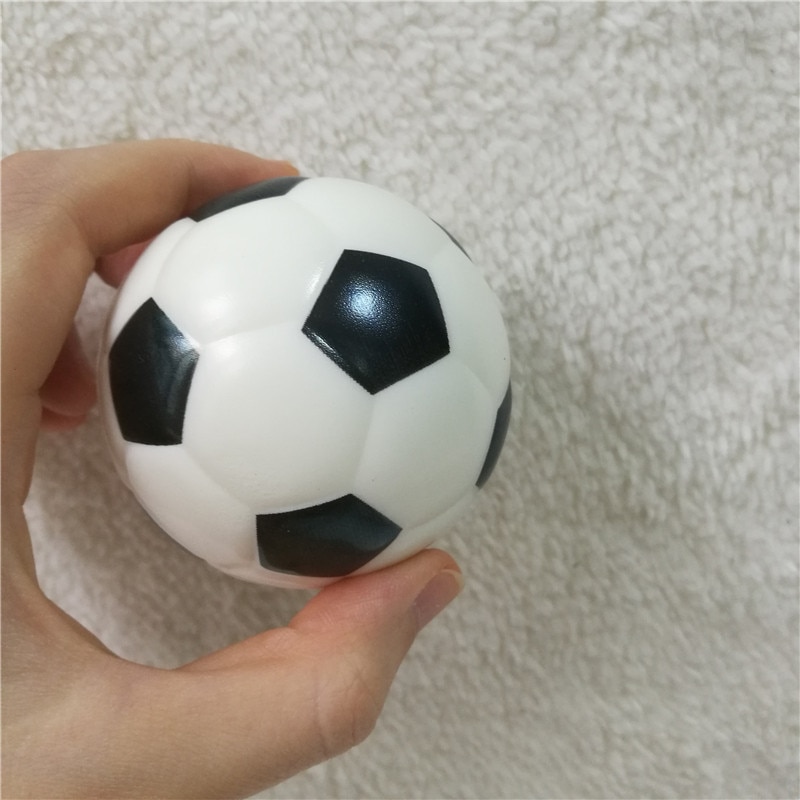 12 st 6.3cm anti-stress boll avlastning fotboll fotboll basket baseball tennis mjukt skumgummi klämboll leksaker för barn