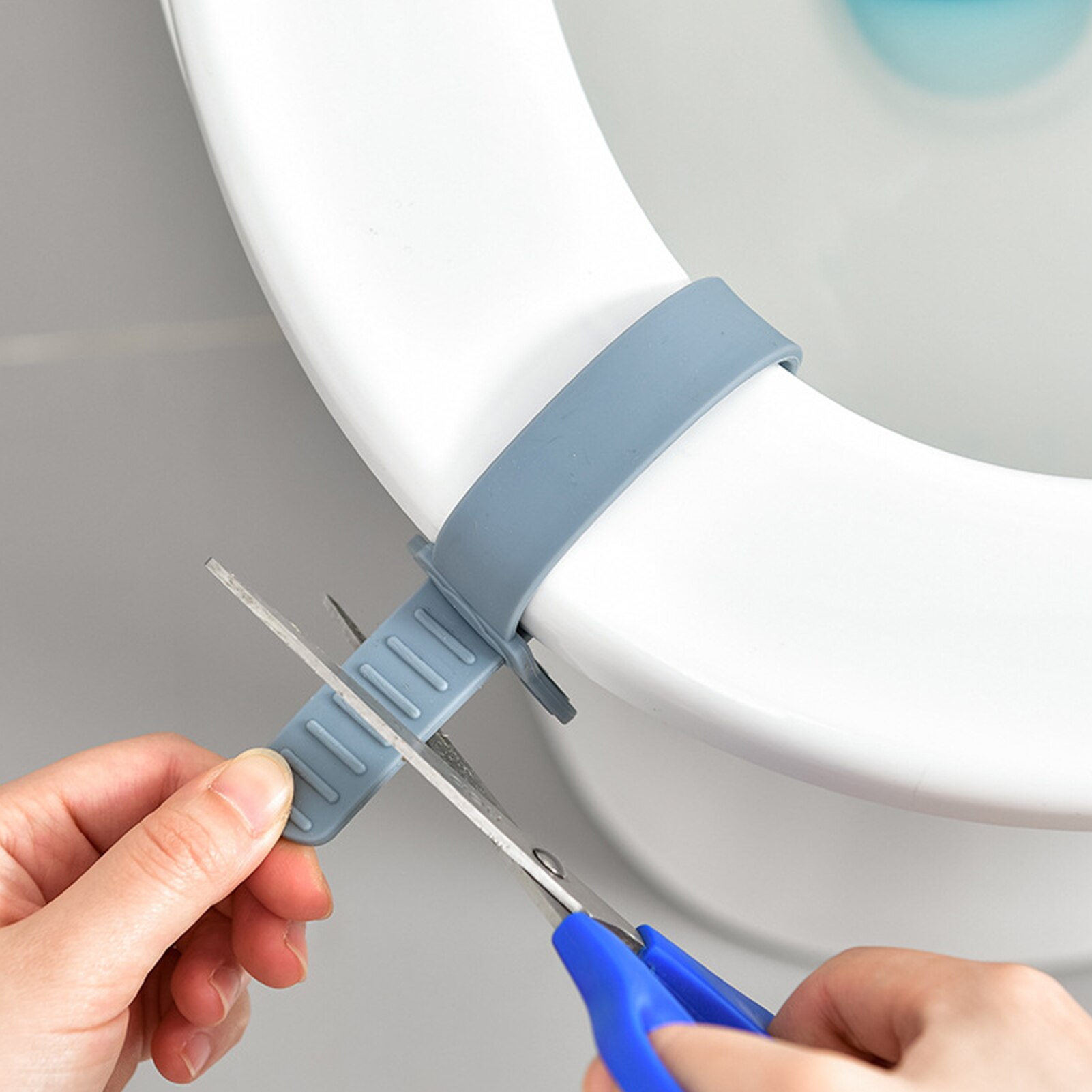 Tpr bærbar anti-snavset toilet sæde dækseløfter sanitær nærmesteool sædebetræk løftehåndtag hjemmebadeværelse tilbehør