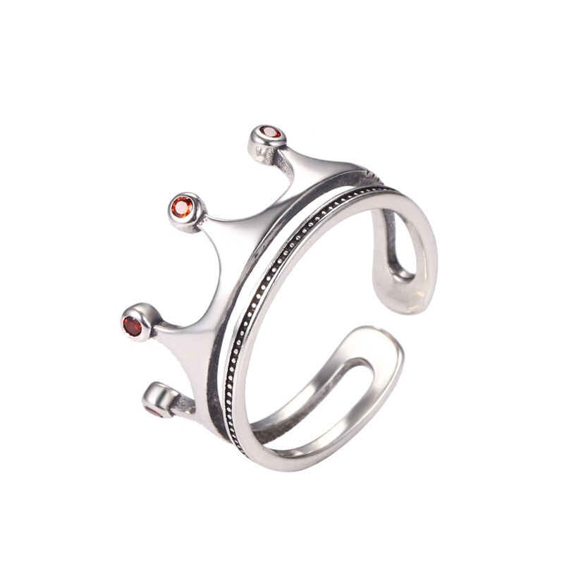 925 Silver finger Rings Ornaments Partner Adjustable Size bague Engagement Jewelery Set Shows Luxury Again