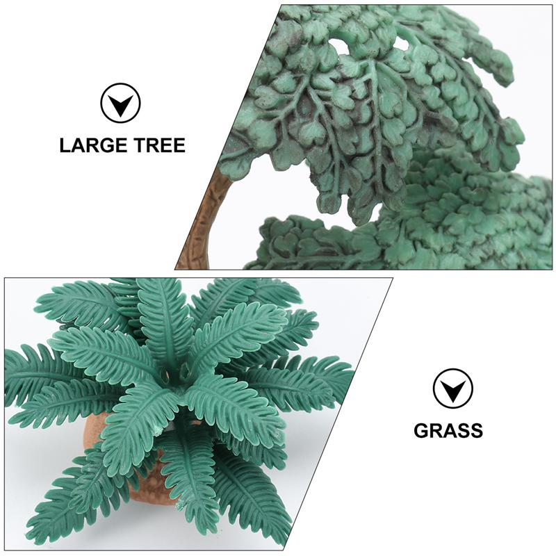 1 Set Van Levensechte Landschap Model Bomen Simulatie Landschap Model Boom Versiering