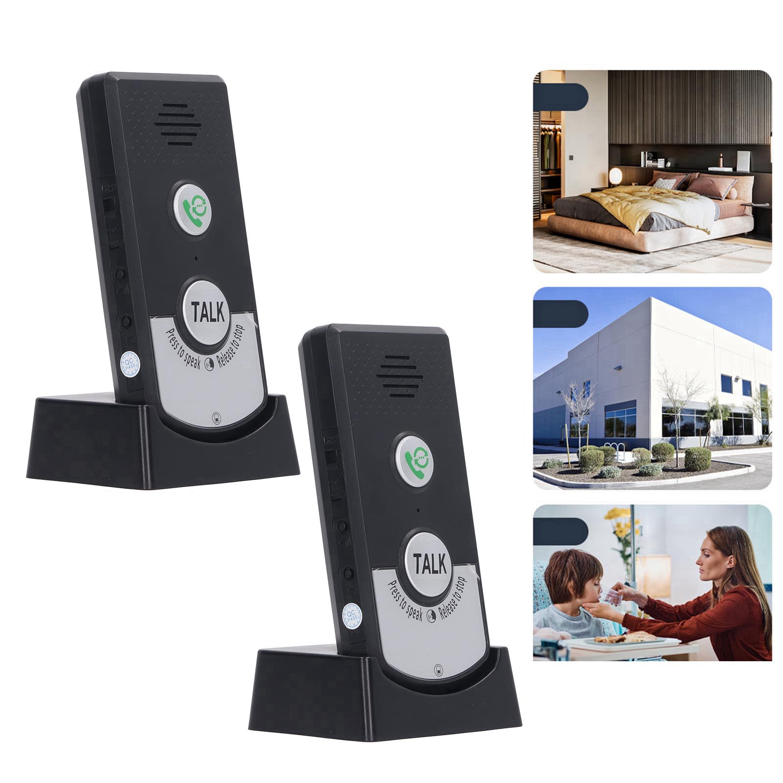2 Way Voice Intercom Super Long Range Wireless Intercomunicador Rainproof Intercom Doorbell System Unit Doorbell System Unit