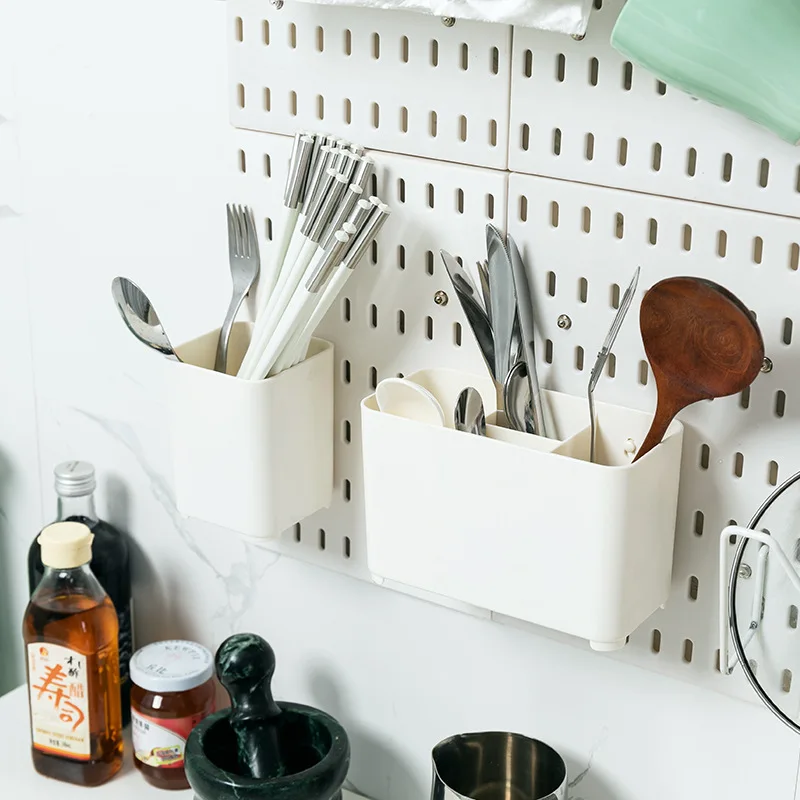 DIY Stecktafel Zubehör Küche Organisation Kein Bohrer Hängen Regal Lagerung Haken Zauberstab Organizer Handwerk Für Garage Zimmer