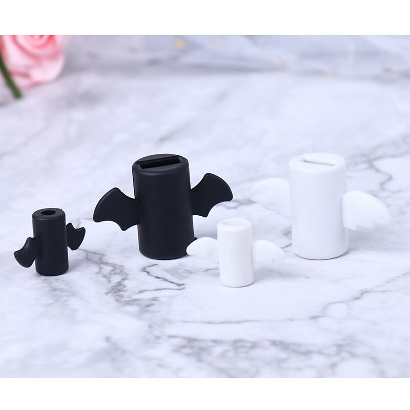 1Pair Lovely USB Charging Data Cable Earphone Line Cord Winder Protection Sleeve