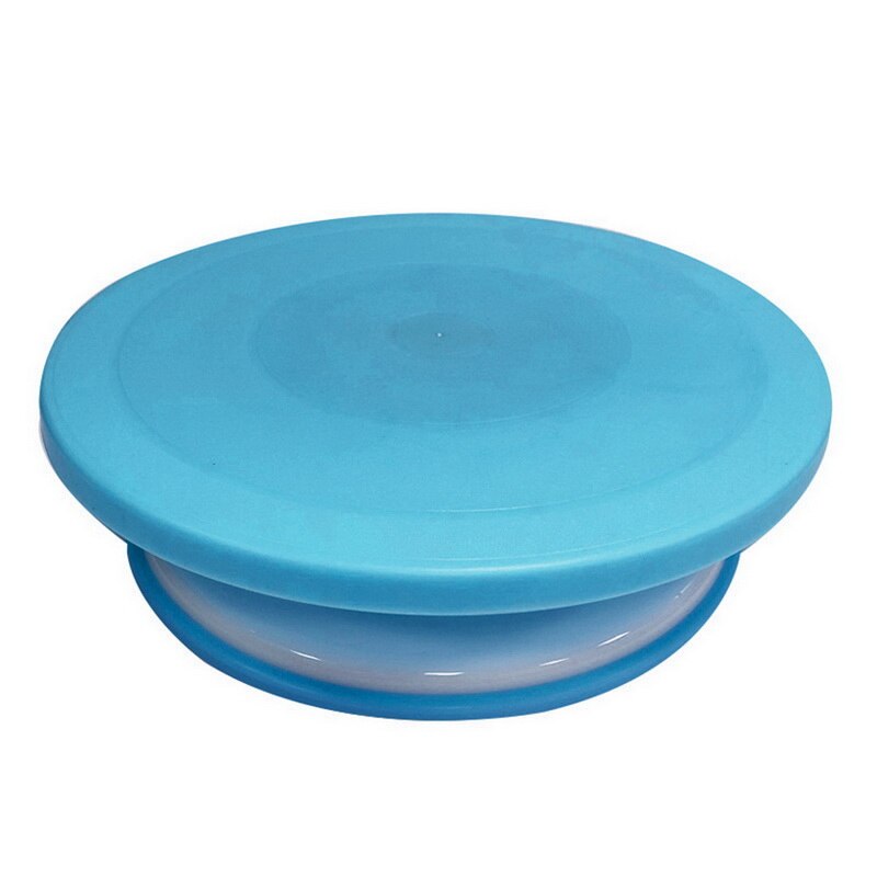 Plastic Cake Rotating Table DIY Baking Cake Stand Cake Turntable Rotating Cake Decorating Baking Tool Kitchen Supplies: 11-non-slip