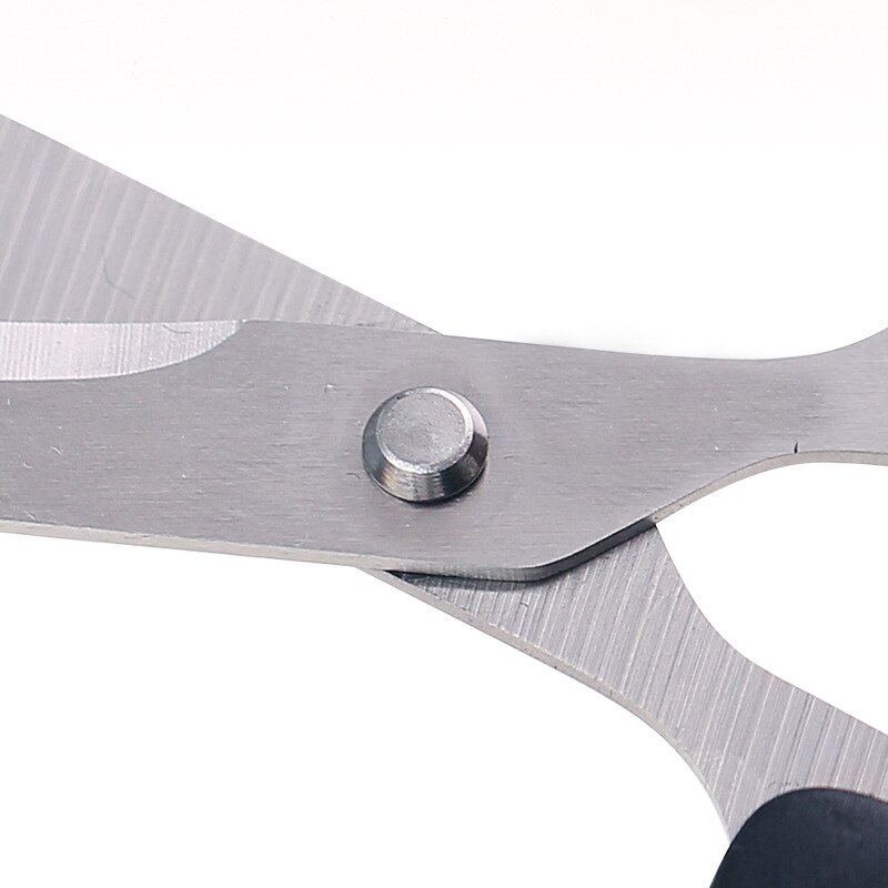 Durable Stainless Steel Household Scissors Office Paper-cut Scissors Sharp Shears Students DIY Scissor Tool Kitchen Scissors