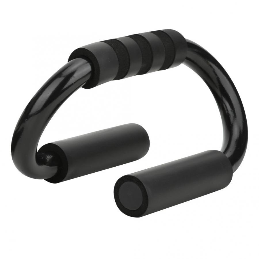 Gym S-Shape Push-up Bracket 2Pcs S-Shape Push-up Bar Bracket Chest Muscles Foam Exercise Training Indoor Fitness Equipment Home