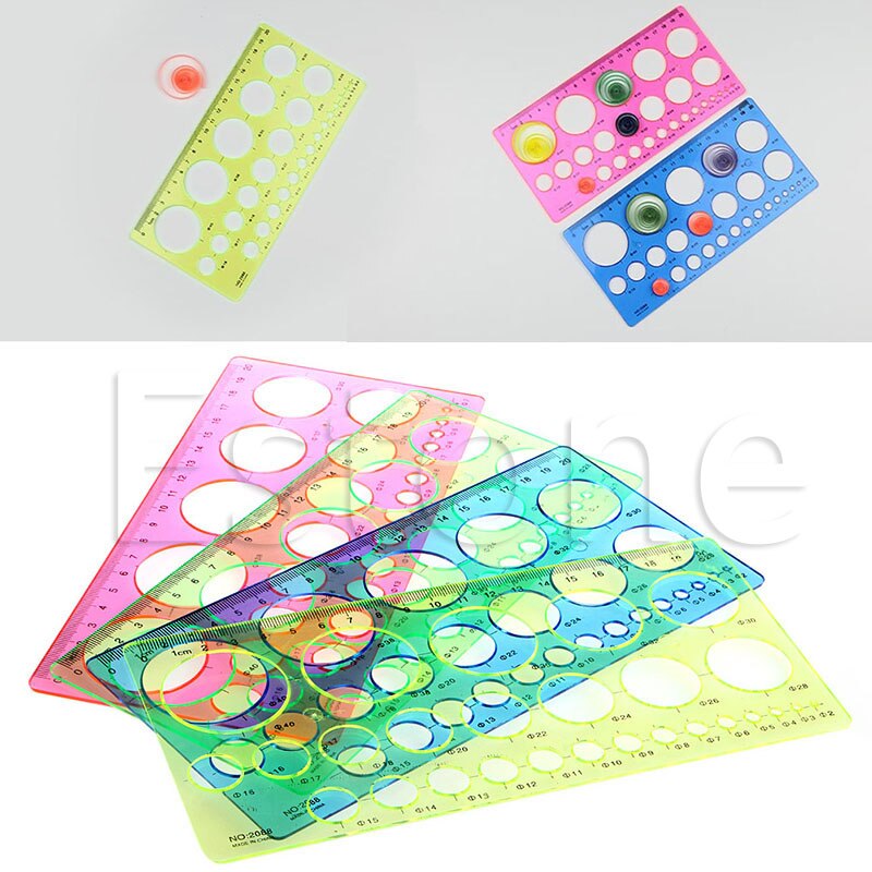 Quilling Ruler Template Tool Kit Circle Size Origami Paper Quilled Creat Tool Rulers C26