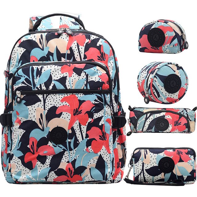 ACEPERCH Ragazza Zaini Delle Donne di Scuola Zaino per le Ragazze Adolescenti Mochila Feminina Ragazzi Del Computer Portatile Bambini Mochila sac a dos: Lily