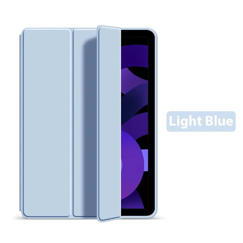 Voor Apple iPad 11e (A16) 2025 Case A3354 A3355 Magnetische Opvouwbare PU Stand Zachte TPU Back Cover Voor iPad 10e Gen 10.9 2022 Funda: ELEVEN / 天空蓝